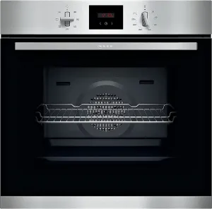 NEFF B1GCC0AN0B N30 Built In 56cm A Electric Single Oven Stainless Steel