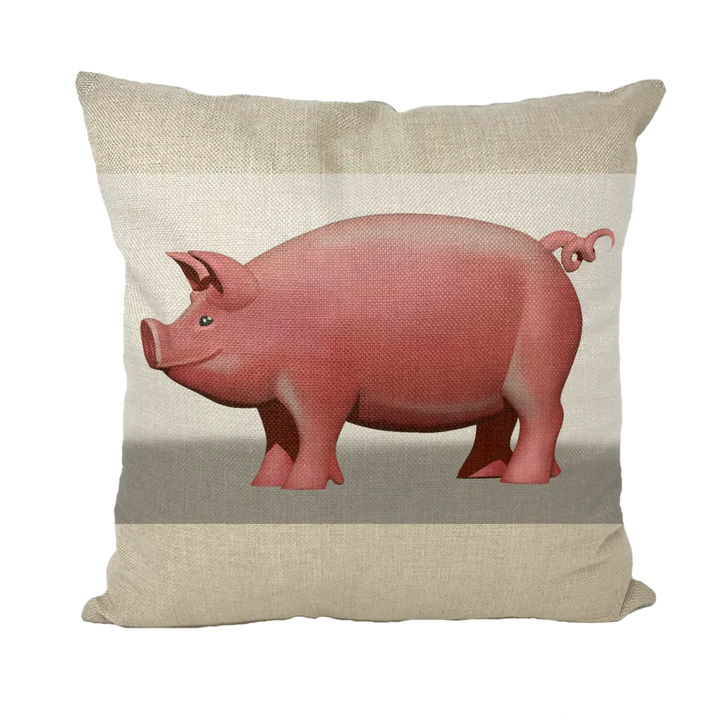 Pig Throw Pillows