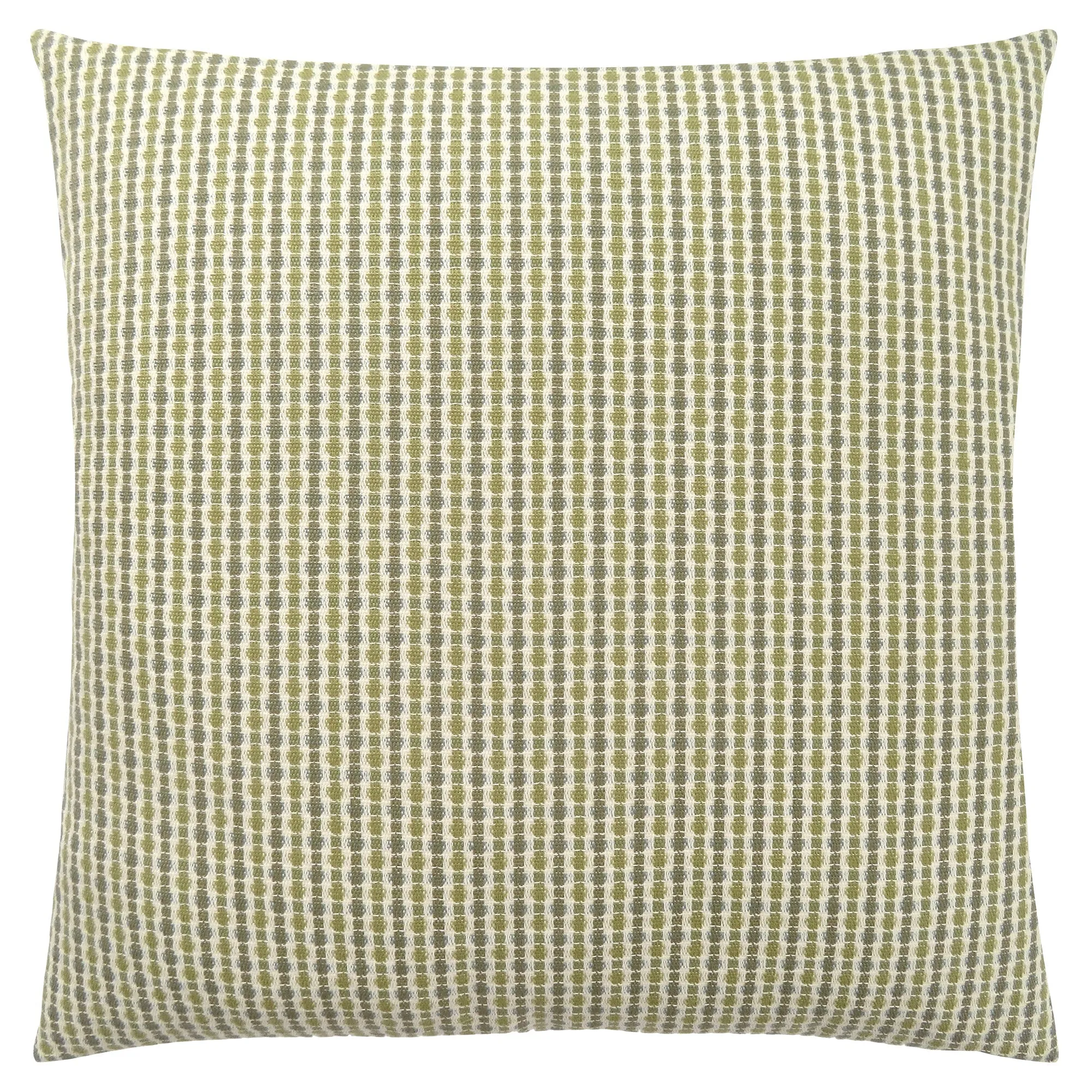 Pillow - 18"X 18" / Light / Dark Green Abstract Dot / 1Pc