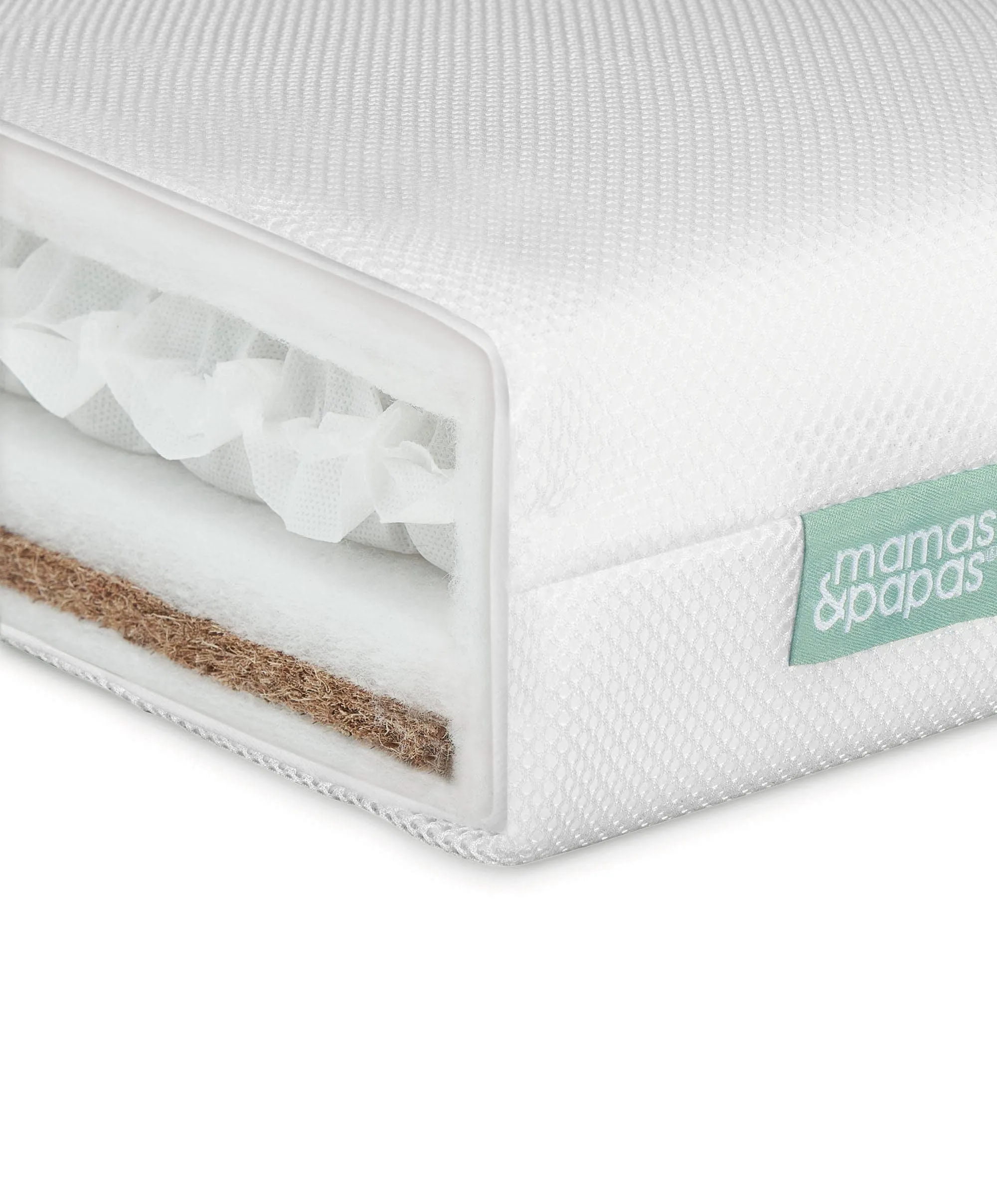 Premium Dual Core Cotbed Mattress & Anti-Allergy Quilted Cotbed Mattress Protector Bundle