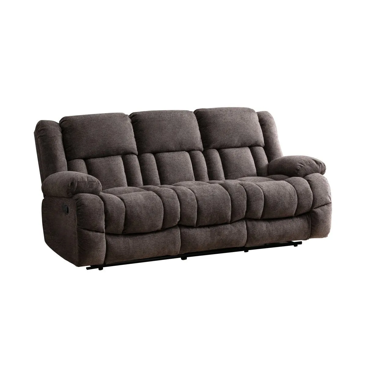 Presley Collection Grey Reclining Sofa