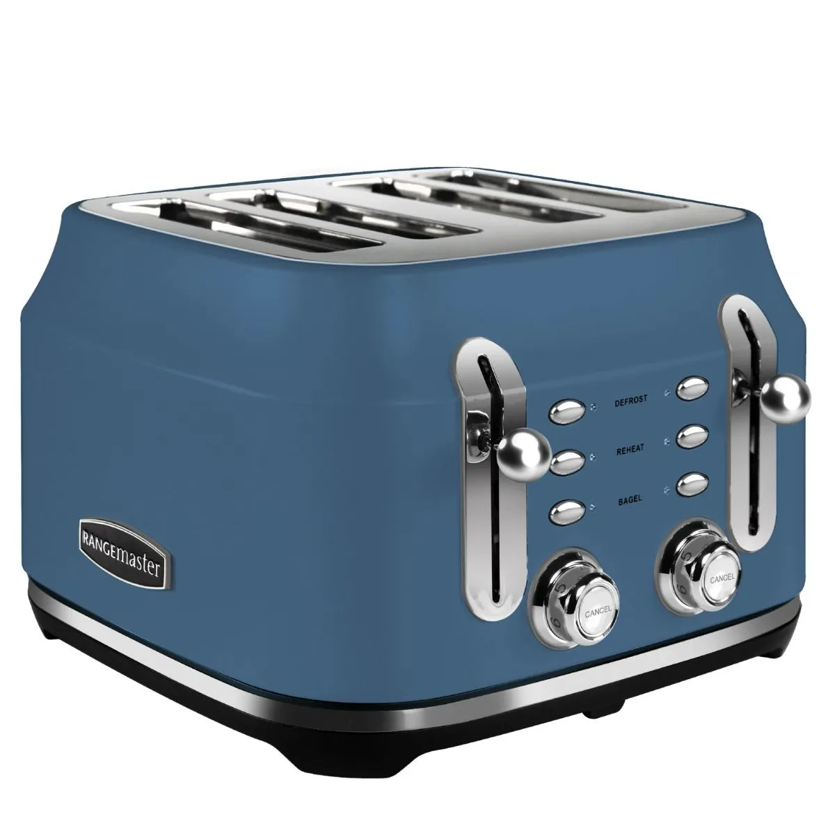 Rangemaster Classic 4 Slice Toaster Stone Blue