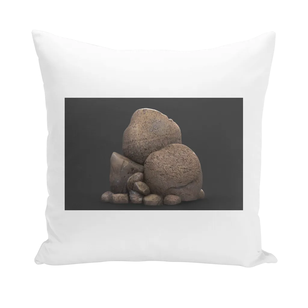 Rocks Throw Pillows