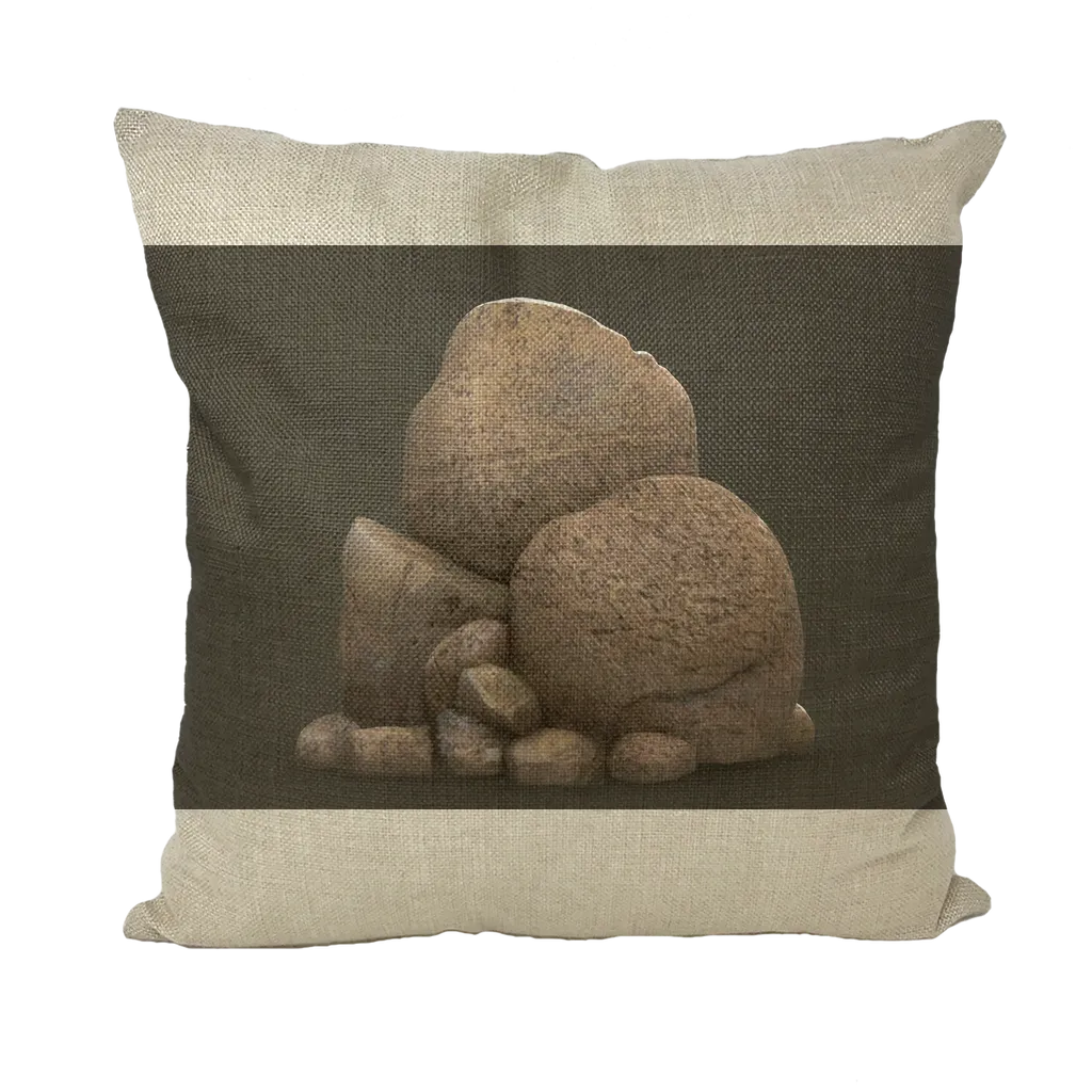 Rocks Throw Pillows