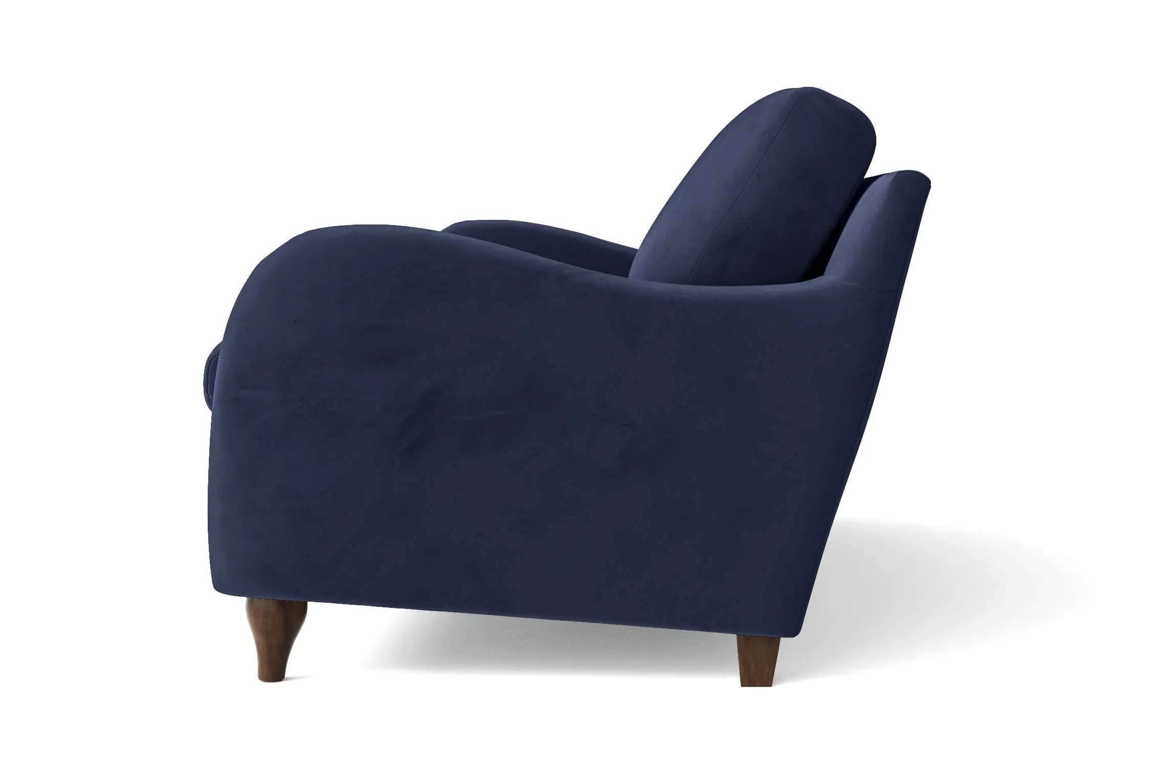 Sallisaw 2 Seater Sofa Dark Blue Velvet