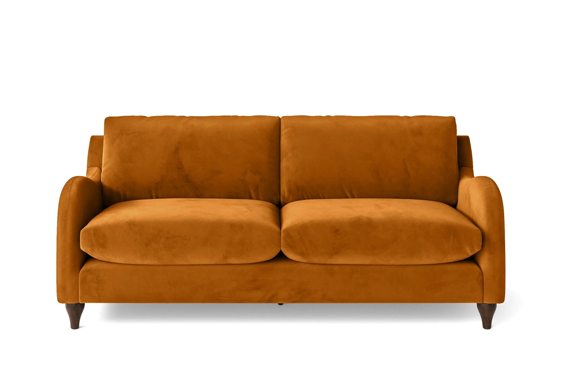 Sallisaw 3 Seater Sofa Gold Velvet