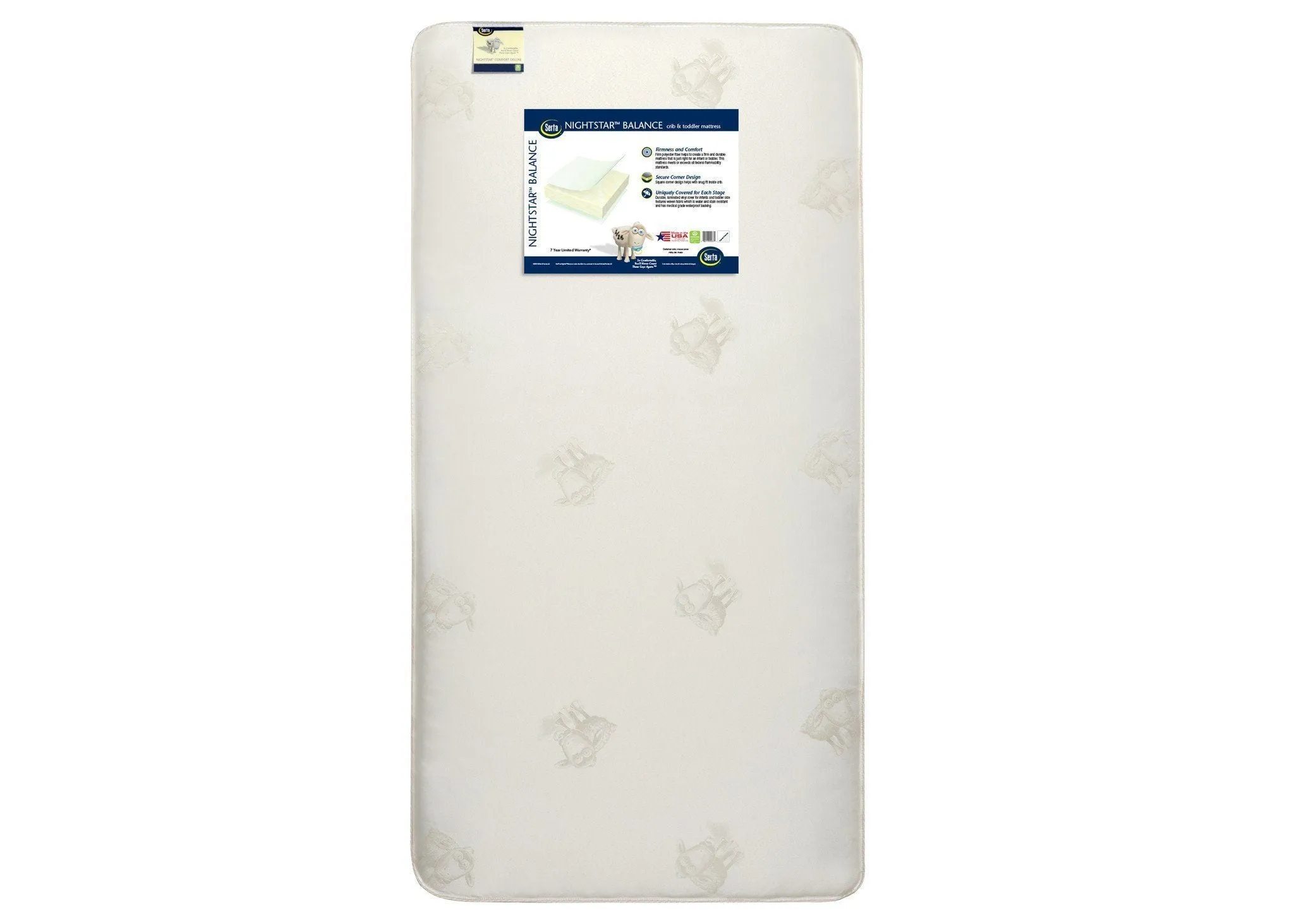 Serta Nightstar™ Balance Extra Firm Crib & Toddler Mattress