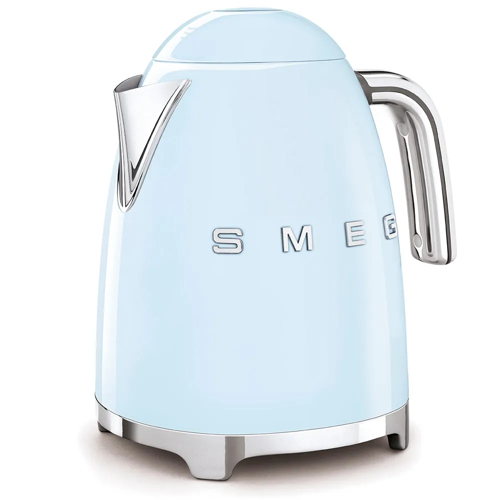 Smeg 50's Style 1.7L 3000W Kettle - Pastel Blue | KLF03PBUK