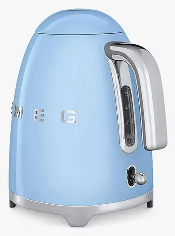 SMEG KLF03PBUK 1.7 Litre Retro Style Kettle - Pastel Blue