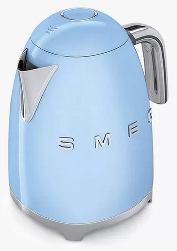 SMEG KLF03PBUK 1.7 Litre Retro Style Kettle - Pastel Blue