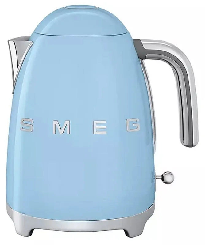 SMEG KLF03PBUK 1.7 Litre Retro Style Kettle - Pastel Blue