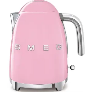 SMEG KLF03PKUK 1.7 Litre Retro Style Kettle - Pink