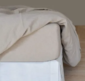 Smooth Linen Fitted Sheet (Twin XL & Full)