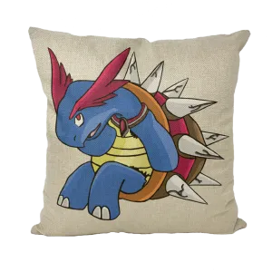 Squirtois Throw Pillows