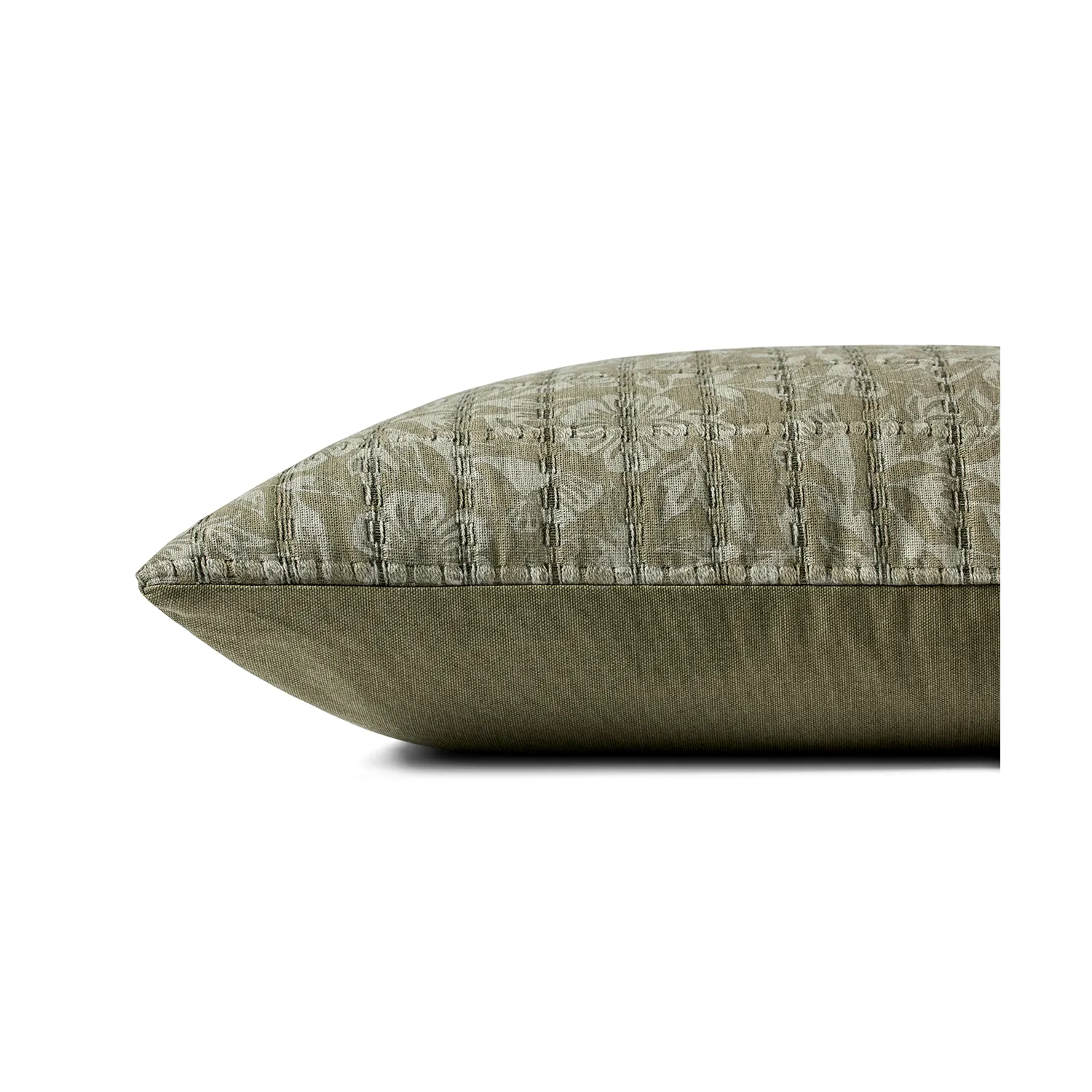 Stoffer Pillow - Green / Grey