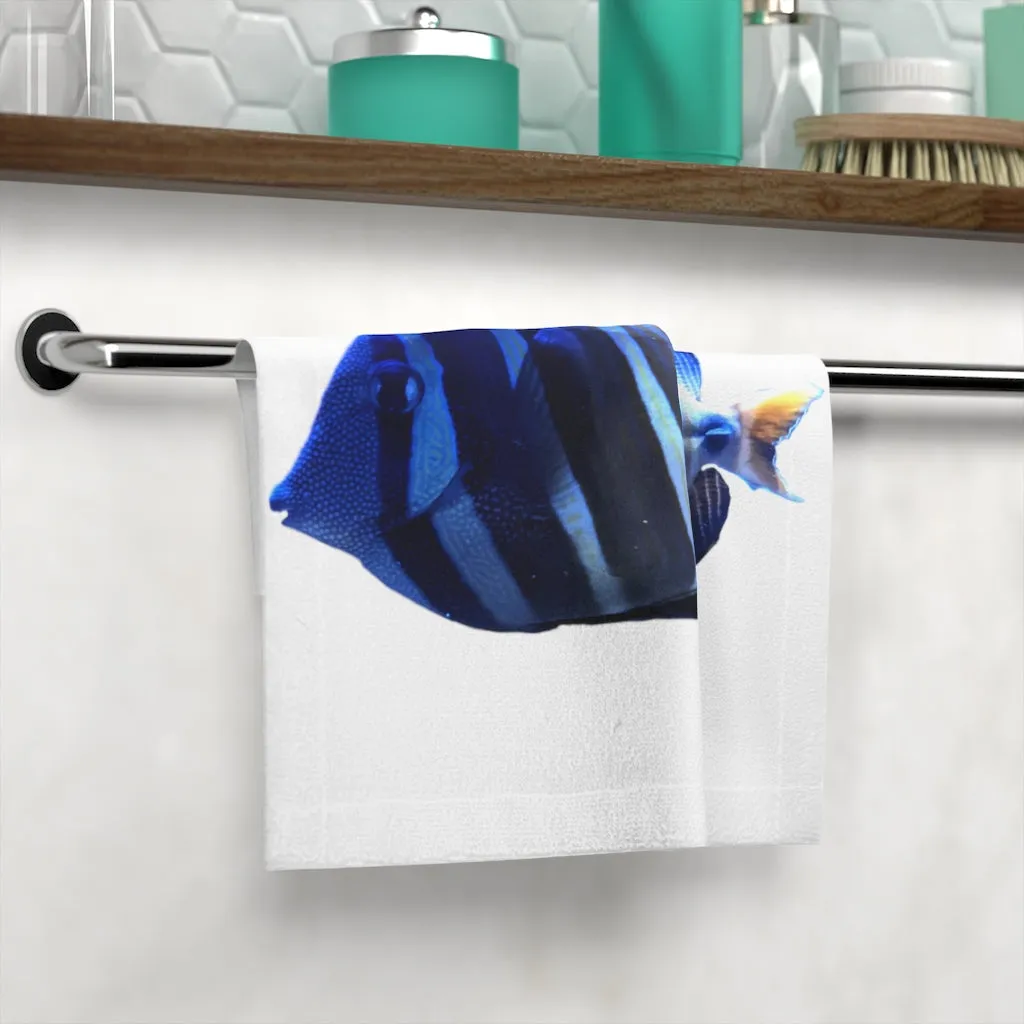 Striped Fish Face Towel