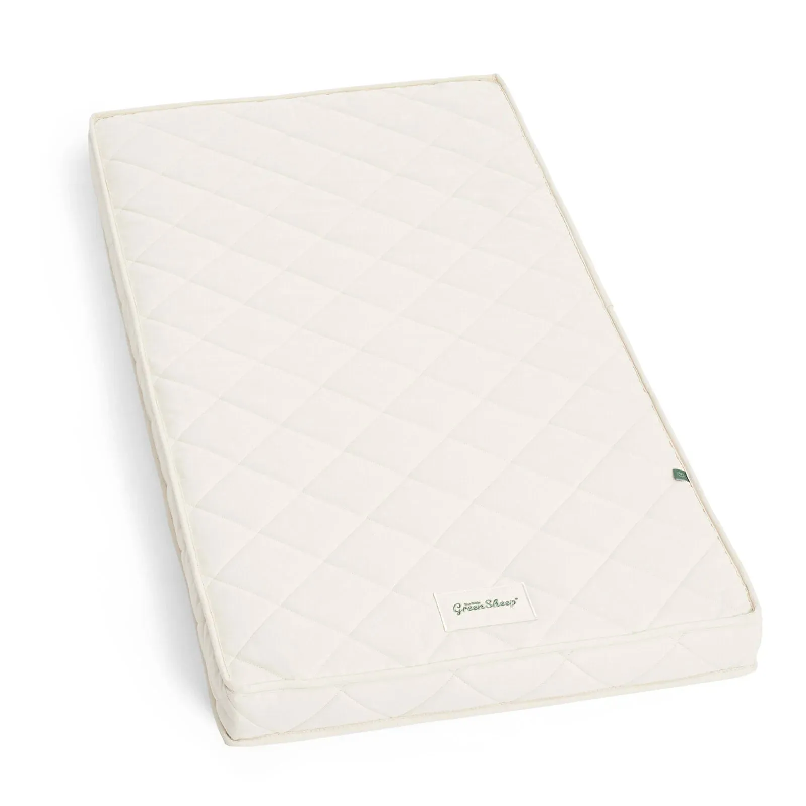 The Little Green Sheep Twist Natural Cotbed Mattress 70x140cm