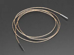 Thermocouple Type-K Glass Braid Insulated Stainless Steel Tip