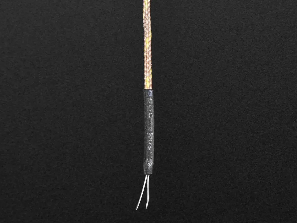 Thermocouple Type-K Glass Braid Insulated Stainless Steel Tip