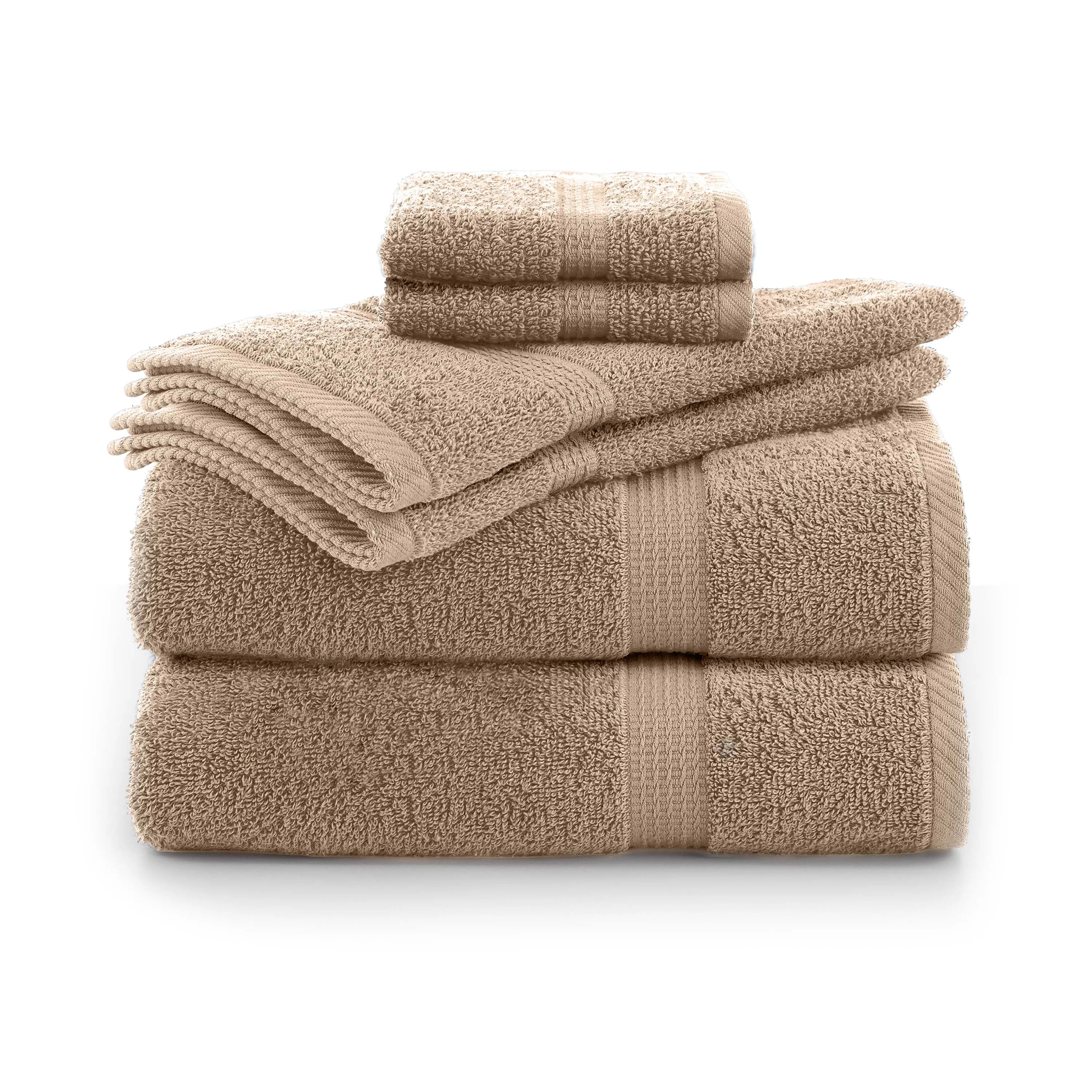 Utica Essentials 6 Piece Bath Towel Set