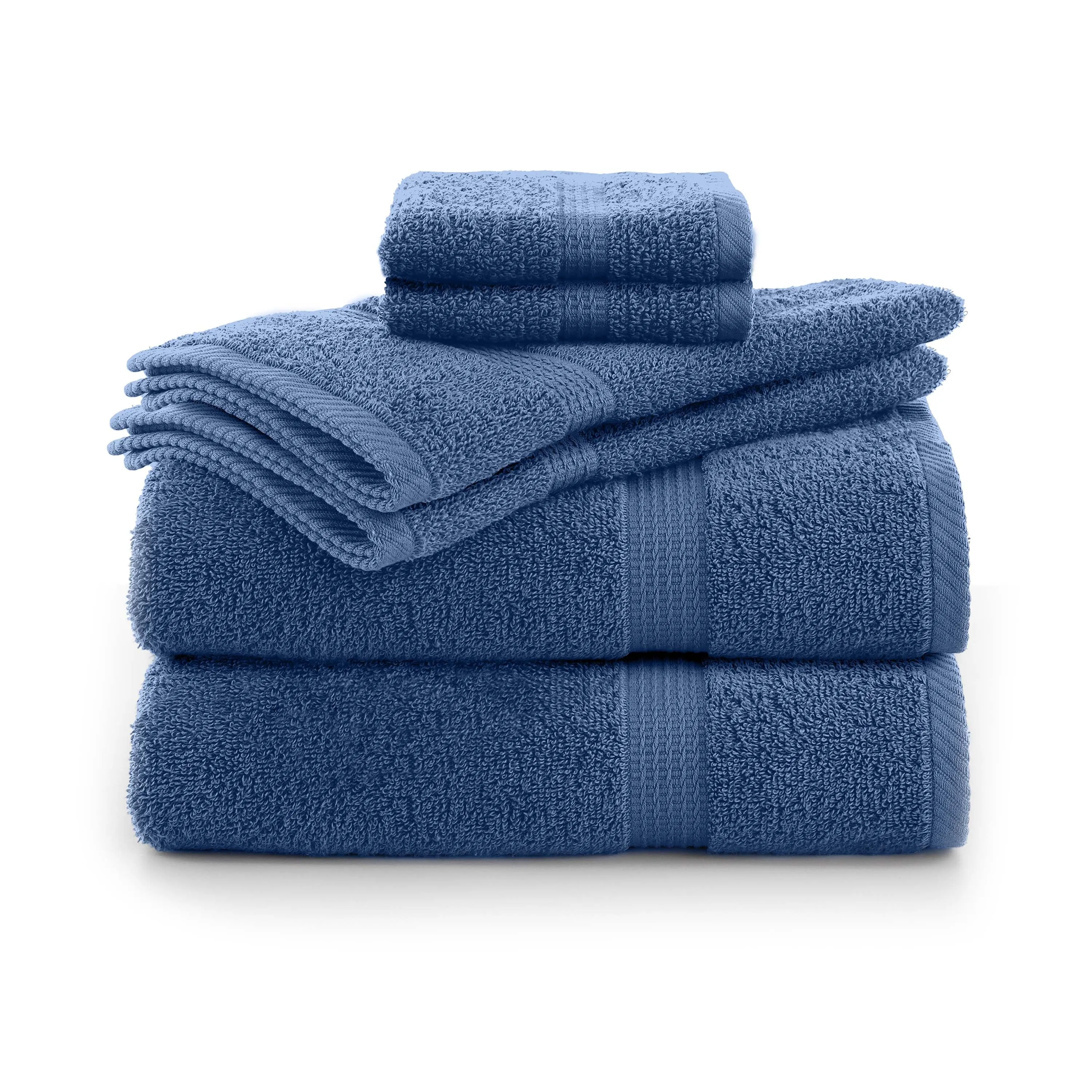 Utica Essentials 6 Piece Bath Towel Set