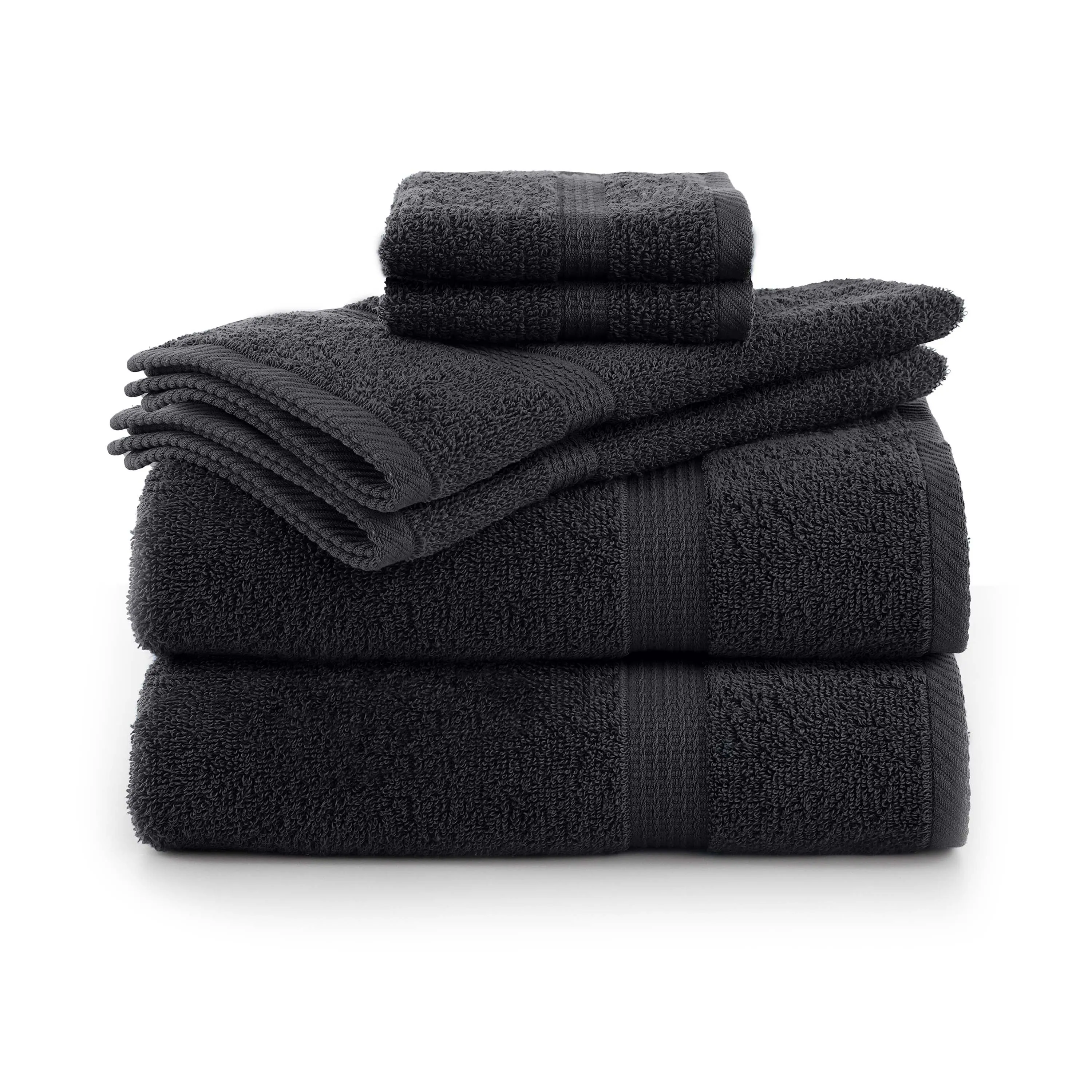 Utica Essentials 6 Piece Bath Towel Set