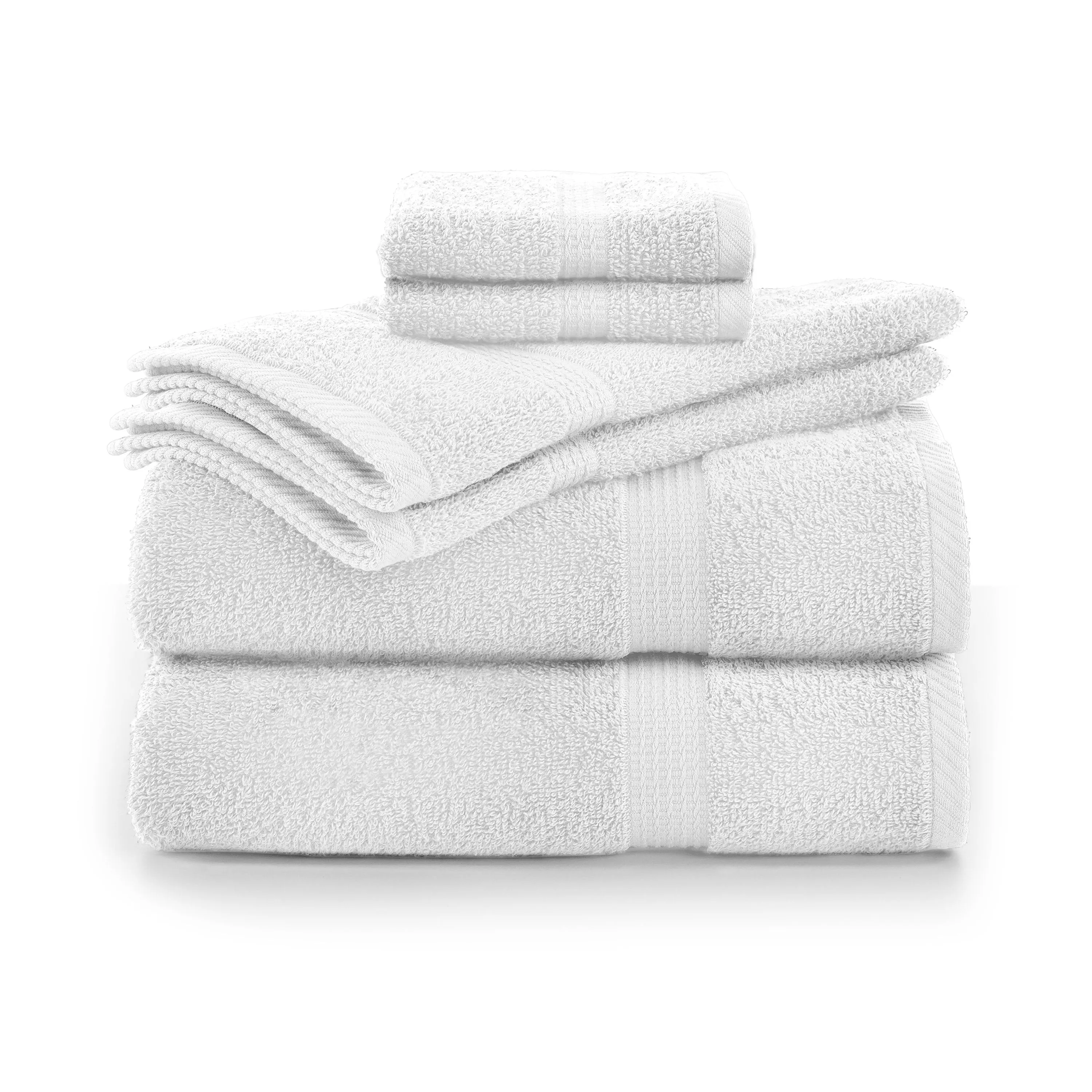 Utica Essentials 6 Piece Bath Towel Set