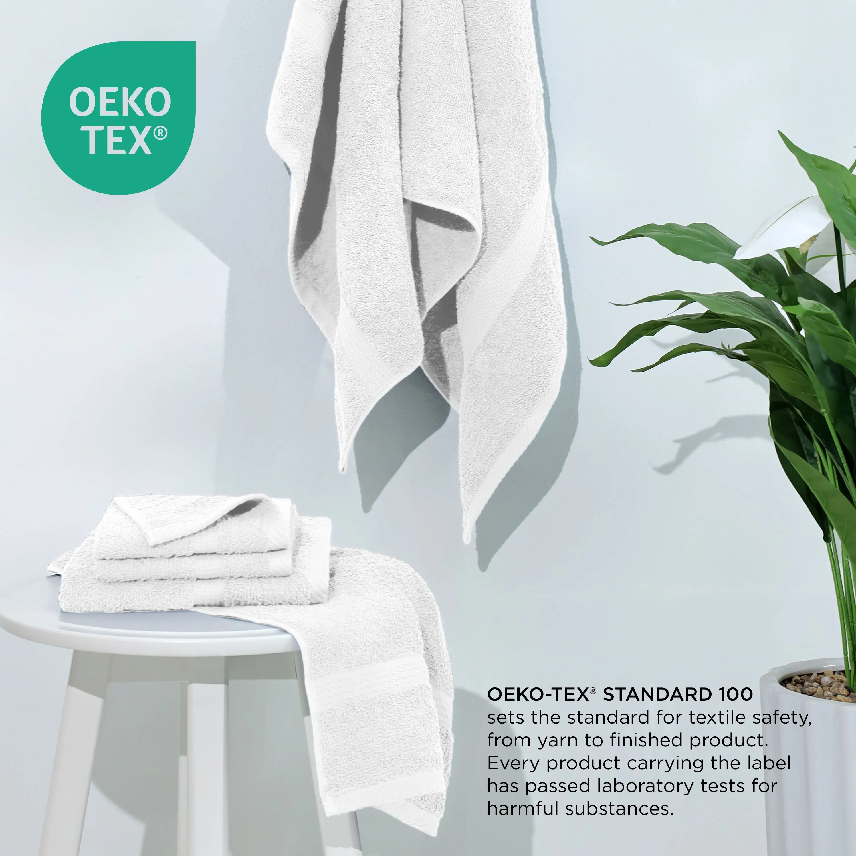 Utica Essentials 6 Piece Bath Towel Set