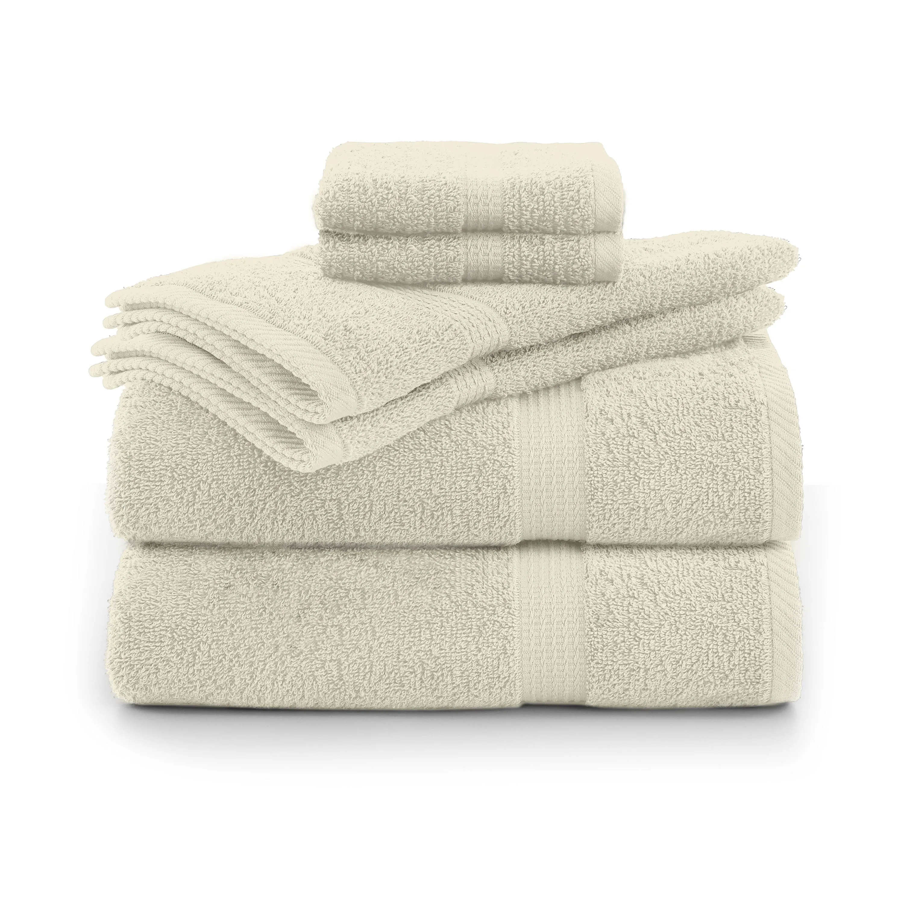 Utica Essentials 6 Piece Bath Towel Set