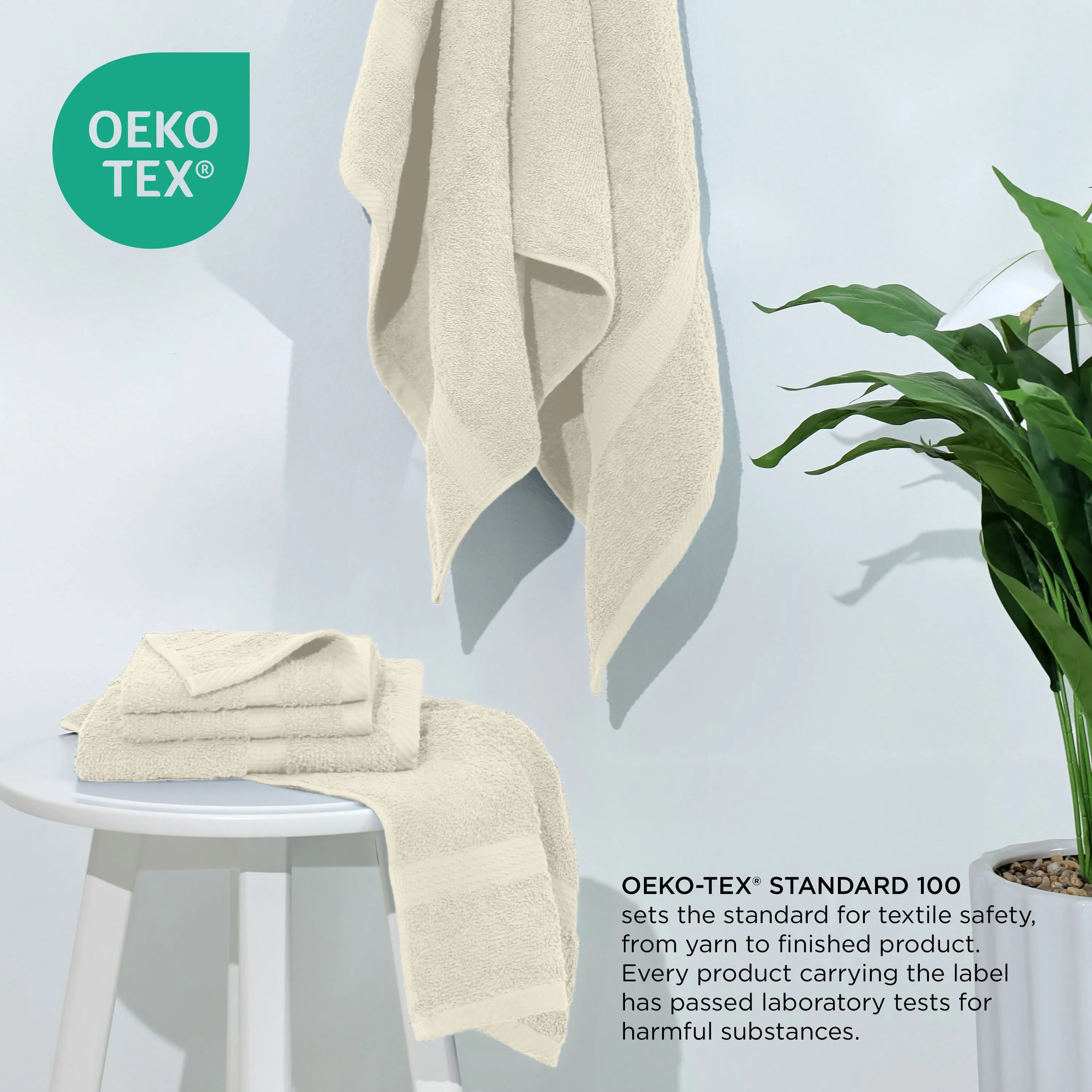 Utica Essentials 6 Piece Bath Towel Set