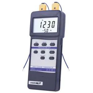 VWR® Dual Channel Thermometer