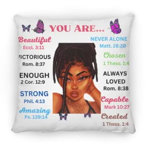 You Are ... Large Square Pillow